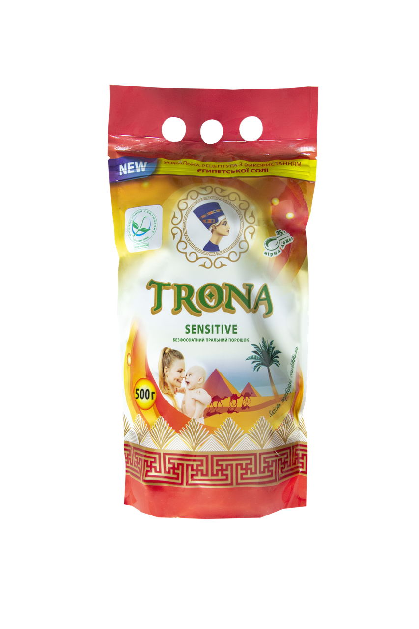 ЕКО Порошок для прання TRONA SENSETIVE 0,5 кг